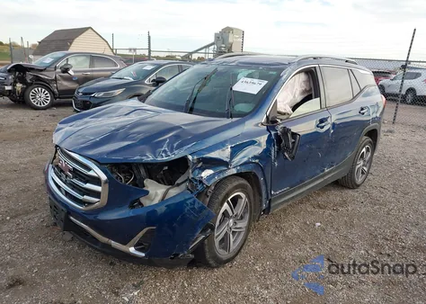 2020 GMC Terrain Fwd Slt из США, поврежденный, VIN 3GKALPEV5LL304428